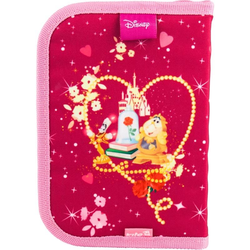 Пенал книжка 1 відділення 2 відворота Princess P18-622 Kite