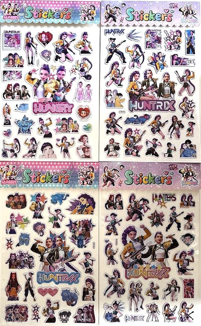 Наліпки 18.5*30 см  (12 шт/уп) CTB (SA-0496) Імпорт