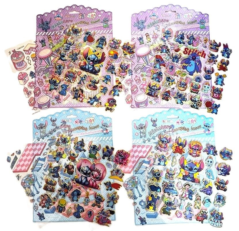 Наліпки міні гра 20*27 см прозорі 3 арк (10 шт/уп) FF (SA-0495) Імпорт