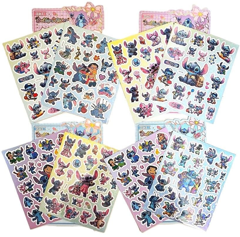 Наліпки 17*25 см подвійні голографичні (20 шт/уп) YHK (SA-0499) Імпорт