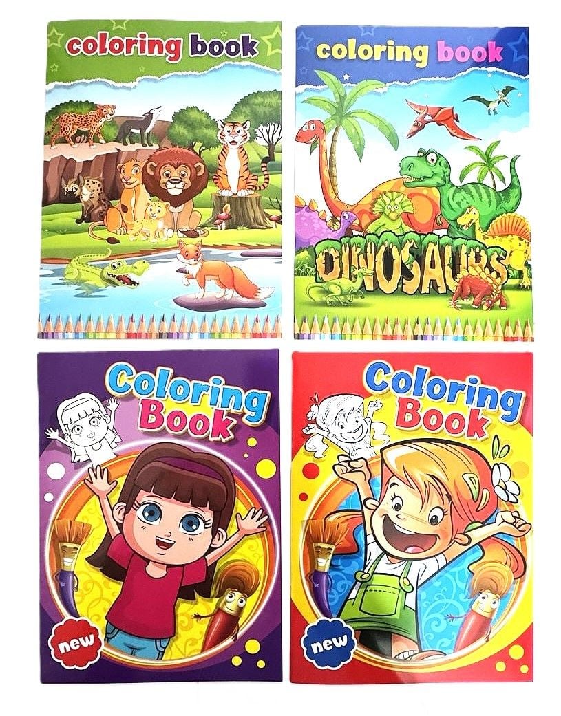 Розмальовка 21*28.5 см 8 арк (16 шт/уп) BK36903 (SA-0487) Імпорт