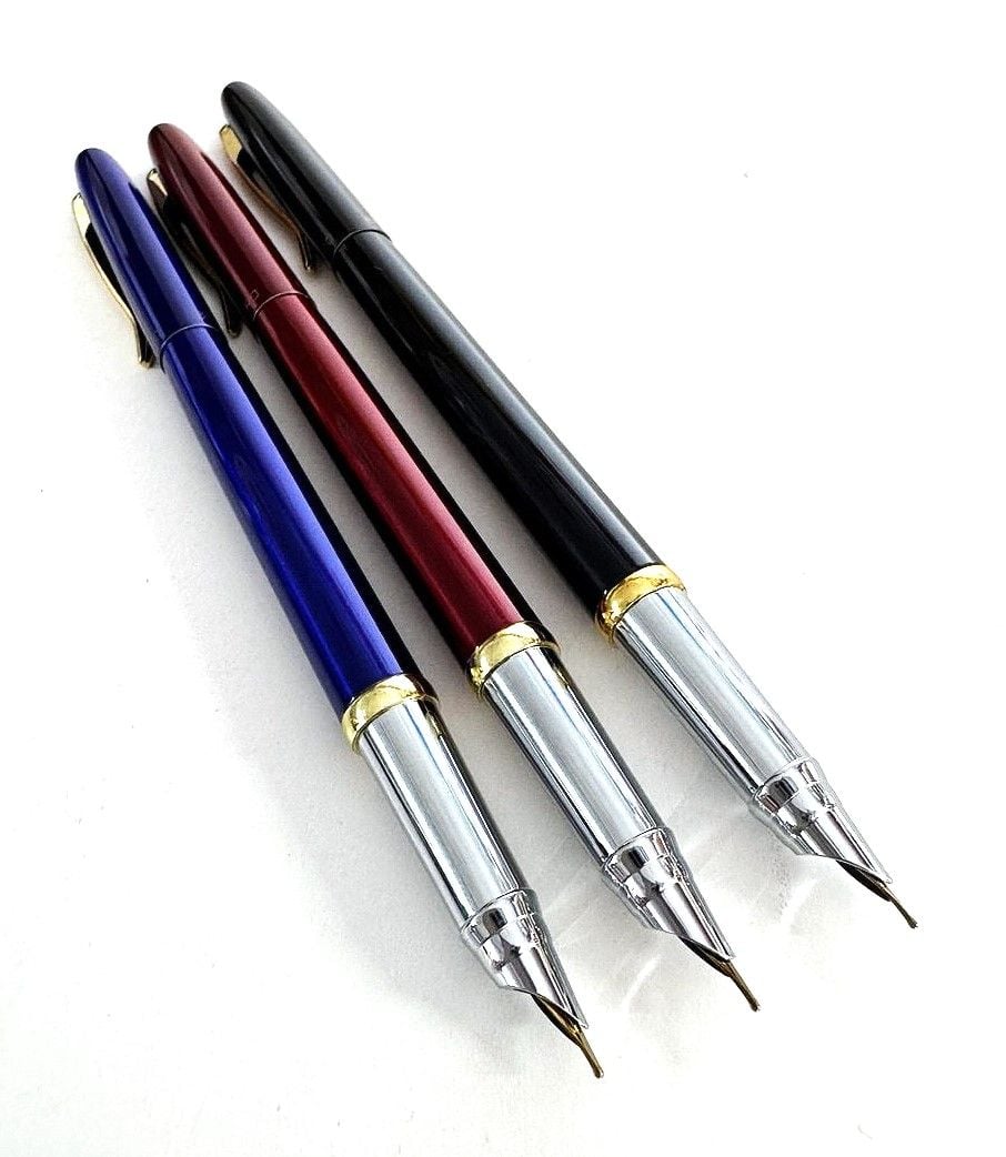 Ручка пір'яна металева (12 шт/уп) YONGSHENG Китай