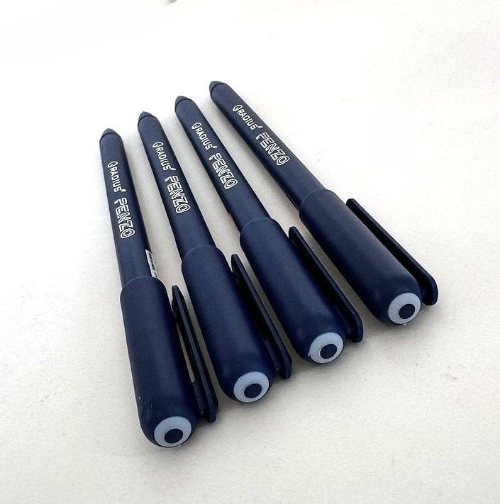 Ручка масляна 0.7 мм синя (Індія) (50 шт/уп) PENZO RADIUS