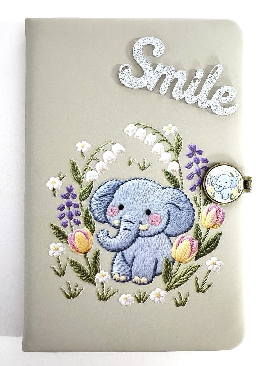 Блокнот А5 на магніті 80 арк лінія Smile animals 763869ML MALEVARO