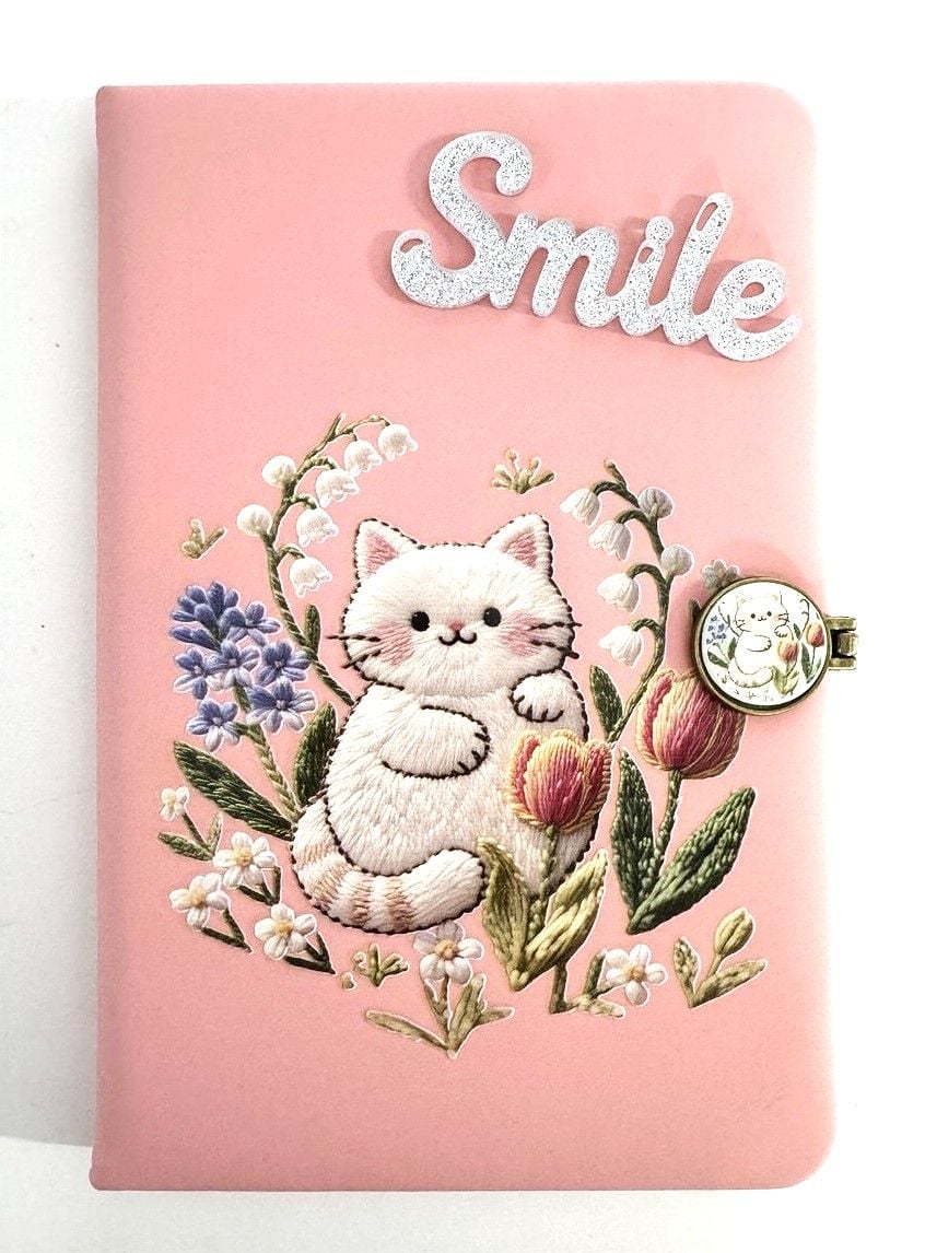 Блокнот А5 на магніті 80 арк лінія Smile animals 763869ML MALEVARO