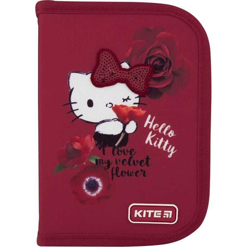 Пенал книжка 1 відділення 1 відворот Hello Kitty HK20-621-1 Kite