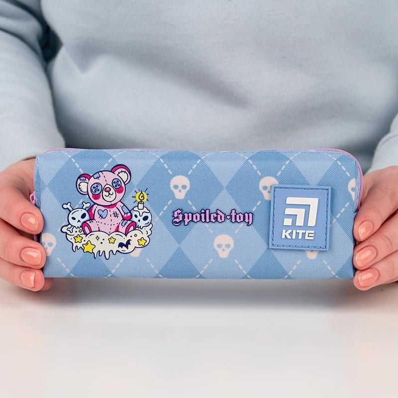 Пенал шкільний Spoiled Toy K24-642-11 Kite