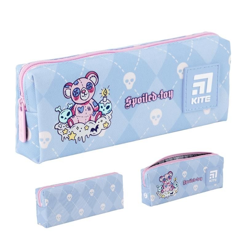 Пенал шкільний Spoiled Toy K24-642-11 Kite