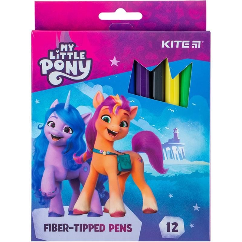Фломастери 12 кол Little Pony LP24-447 Kite