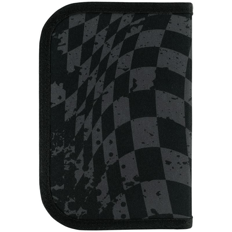 Пенал 1 відділення 1 відворот Race&Win чорний K26-621-4 Kite