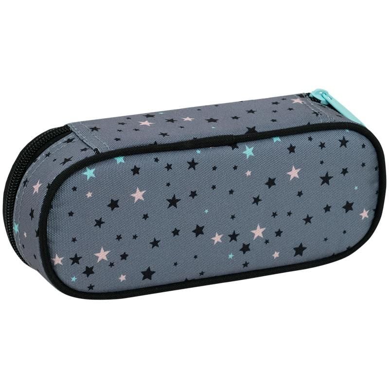 Пенал 1 відділення+ органайзер Shine сірий K26-599-11 Kite