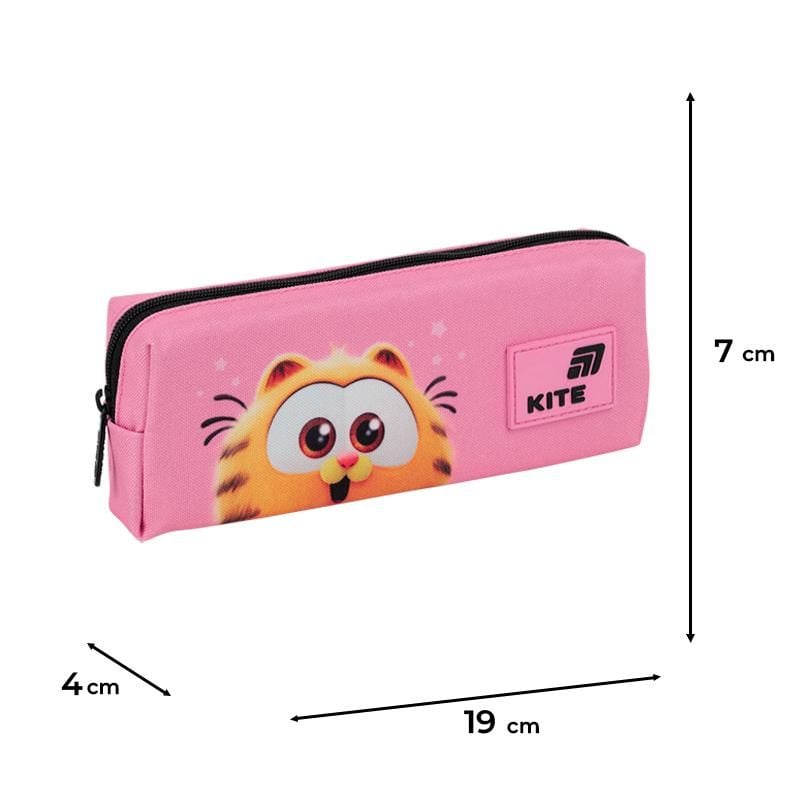 Пенал косметичка 1 відділення Garfield GF26-642-1 Kite