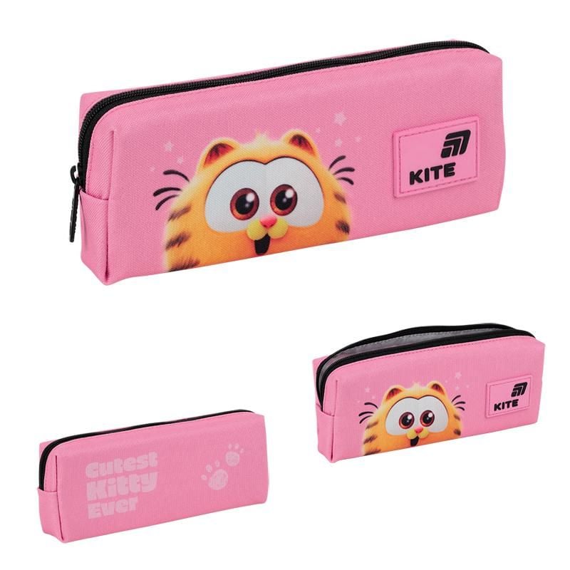 Пенал косметичка 1 відділення Garfield GF26-642-1 Kite