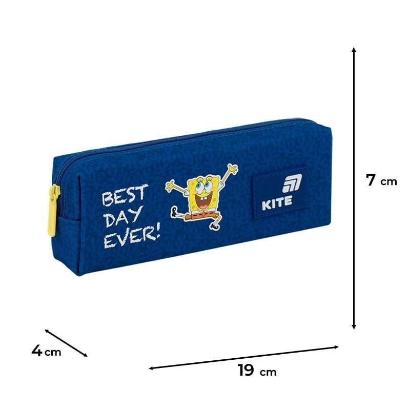 Пенал косметичка 1 відділення Sponge Bob SB26-642 Kite