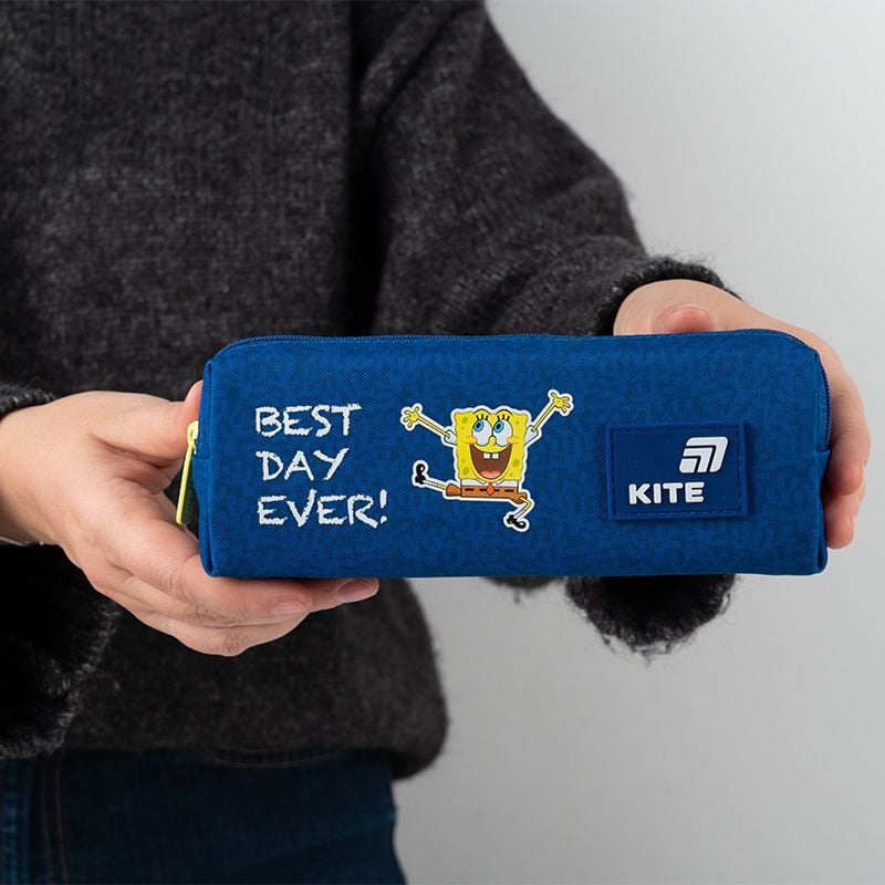 Пенал косметичка 1 відділення Sponge Bob SB26-642 Kite