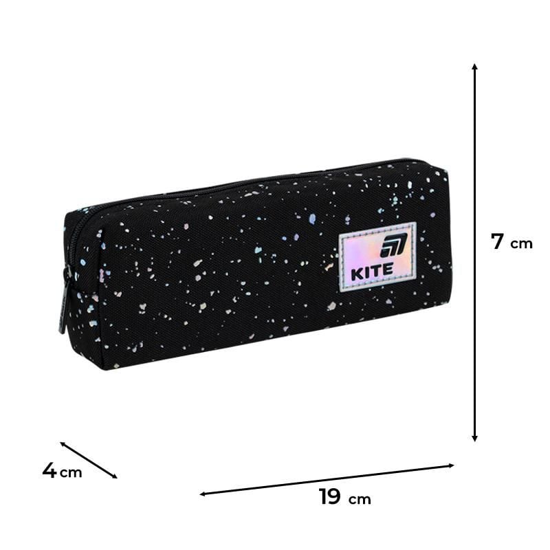 Пенал косметичка 1 відділення чорний K26-642-1 Kite