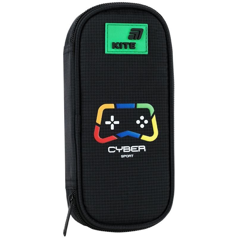 Пенал 1 відділення CYBER чорний K26-662-6 Kite