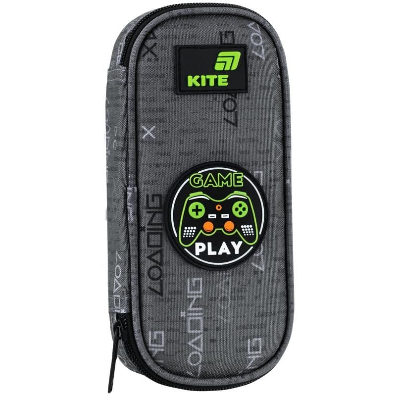 Пенал 1 відділення Good Game сірий K26-662-2 Kite