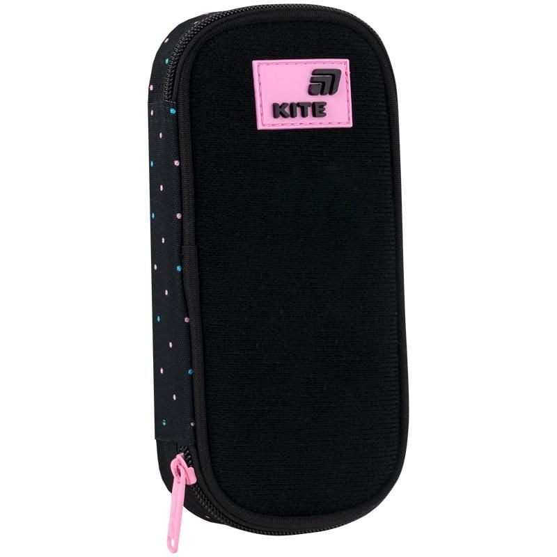 Пенал 1 відділення змінні липучки Pretty Kitty чорний K26-662-1 Kite