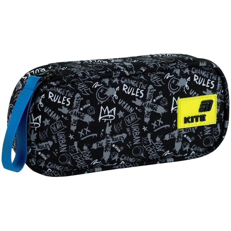 Пенал 1 відділення Skater чорний K26-662-9 Kite