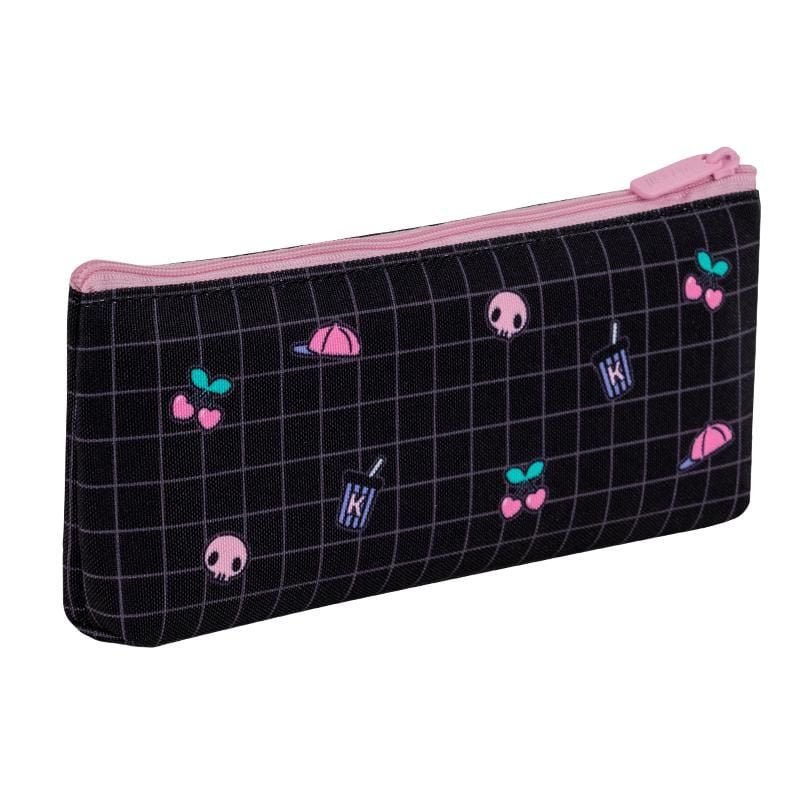 Пенал косметичка 1 відділення Hello Kitty Kuromi чорний HK26-680-1 Kite