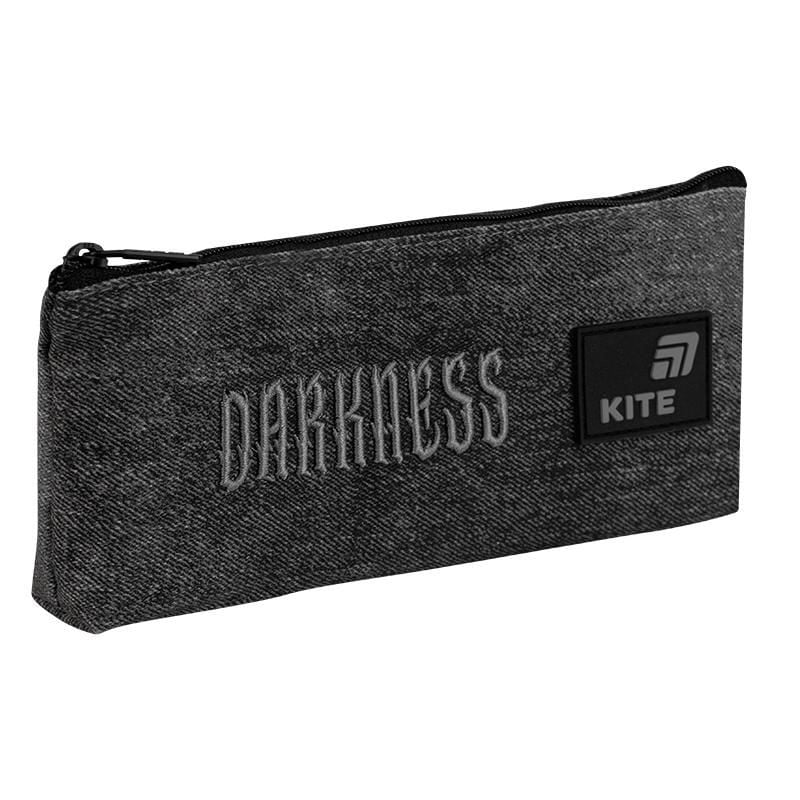 Пенал гаманець 1 відділення Darkness сірий K26-680-6 Kite