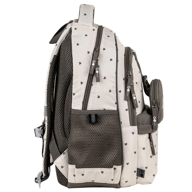 Рюкзак 15 л 6-9 років Beige Polka Dots бежевий GO26-182M-3 Go-Pack