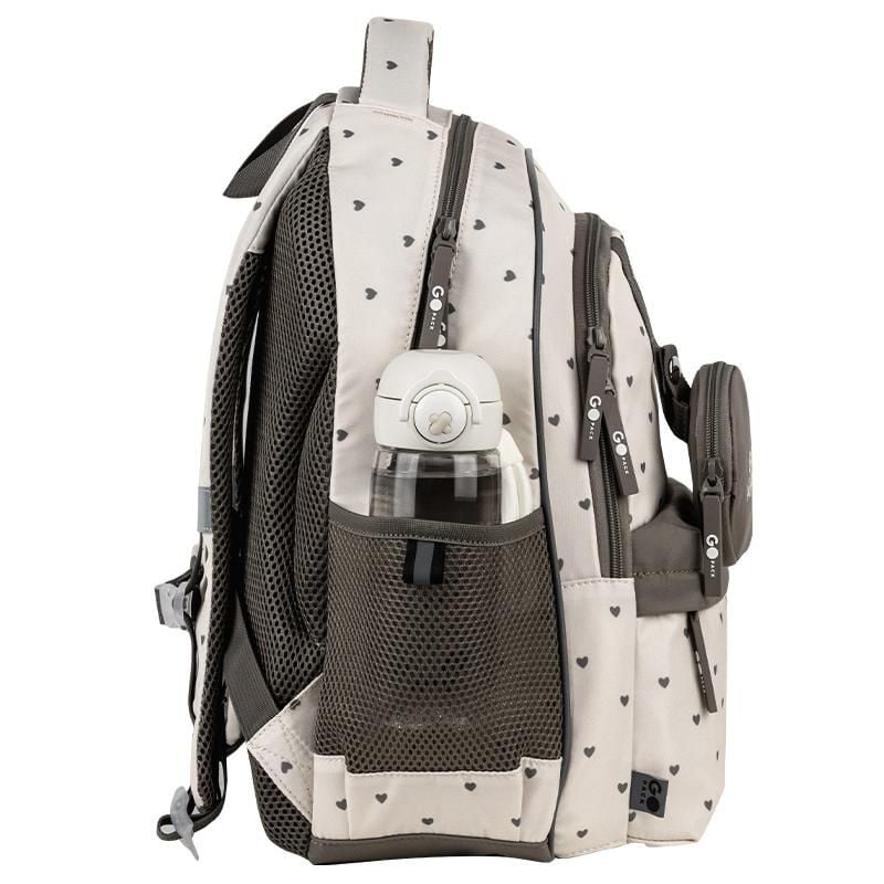 Рюкзак 15 л 6-9 років Beige Polka Dots бежевий GO26-182M-3 Go-Pack