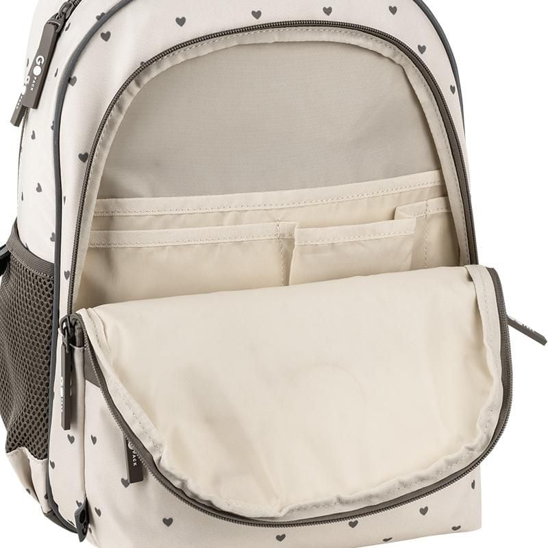 Рюкзак 15 л 6-9 років Beige Polka Dots бежевий GO26-182M-3 Go-Pack