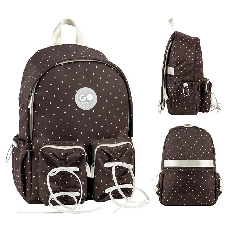 Рюкзак 15 л 15-18 років Education Teens коричневий GO26-130L-2 Go-Pack