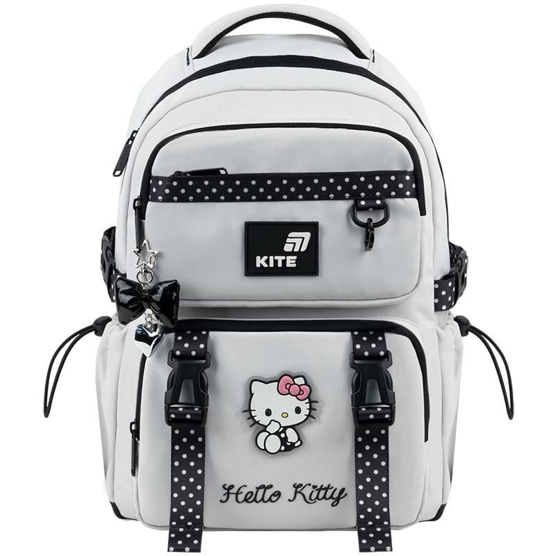 Рюкзак 13 л 6-10 років Hello Kitty світло-сірий HK26-1022M Kite