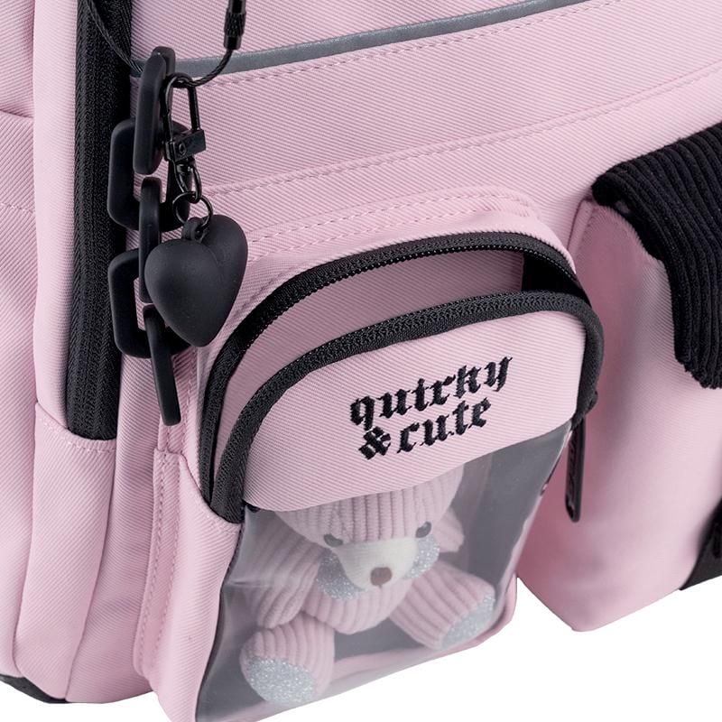 Рюкзак 13 л 6-10 років Quirky&Cute рожевий K26-584M-1 Kite