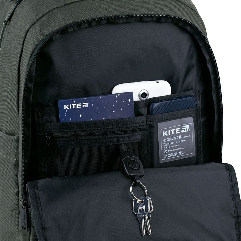 Рюкзак 13 л 6-10 років Tokyo Vibe темно-сірий K26-584M-4 Kite