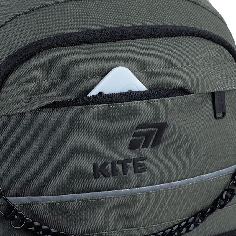Рюкзак 13 л 6-10 років Tokyo Vibe темно-сірий K26-584M-4 Kite