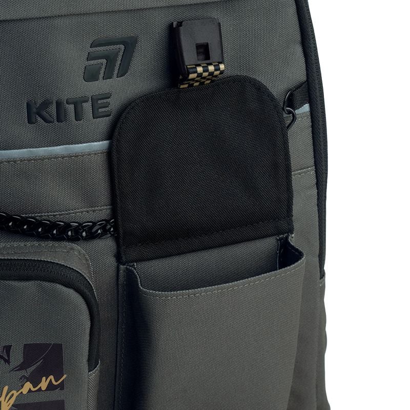 Рюкзак 13 л 6-10 років Tokyo Vibe темно-сірий K26-584M-4 Kite