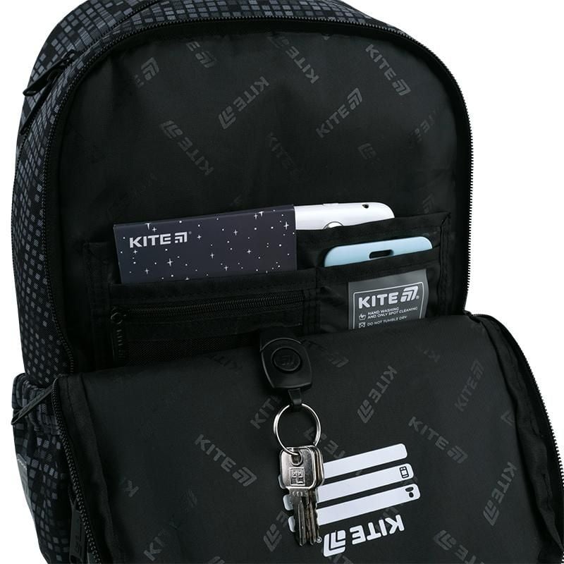 Рюкзак 13 л 6-10 років Education Fearless сірий K26-585M-3 Kite