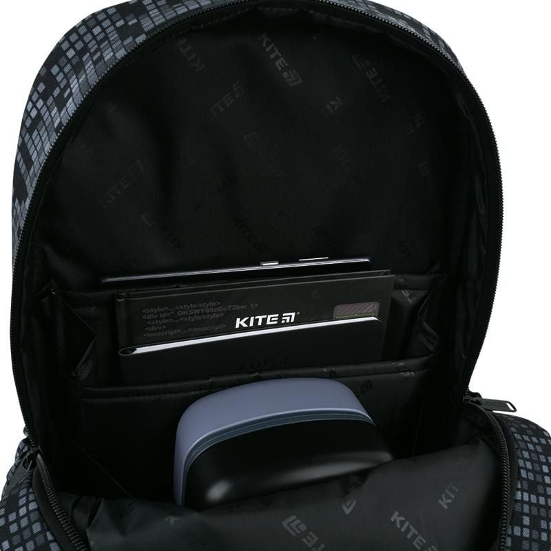 Рюкзак 13 л 6-10 років Education Fearless сірий K26-585M-3 Kite