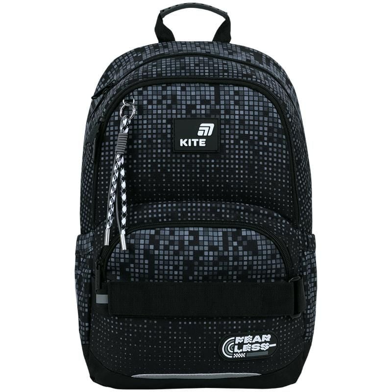 Рюкзак 13 л 6-10 років Education Fearless сірий K26-585M-3 Kite