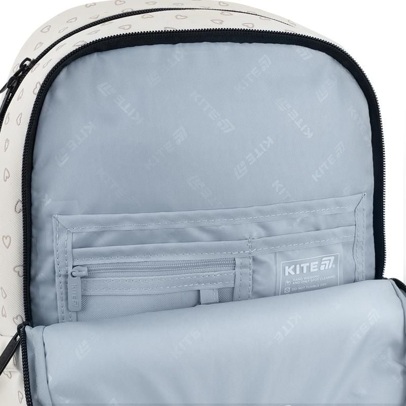 Рюкзак 13 л 6-10 років Education Shimmer&Smile кремовий K26-585M-2 Kite