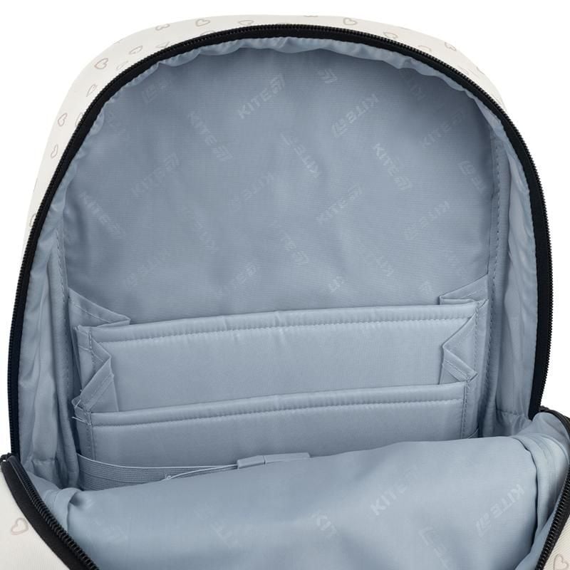 Рюкзак 13 л 6-10 років Education Shimmer&Smile кремовий K26-585M-2 Kite