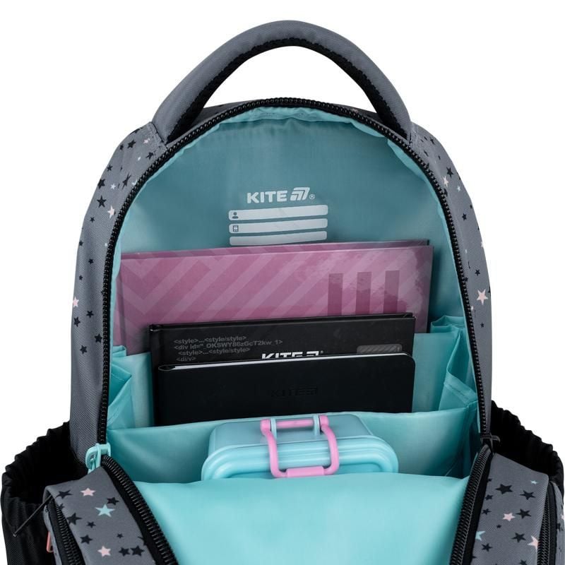 Рюкзак 18 л 6-12 років Education Shine сірий K26-700M-2 Kite