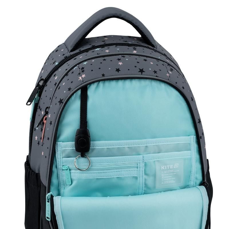 Рюкзак 18 л 6-12 років Education Shine сірий K26-700M-2 Kite