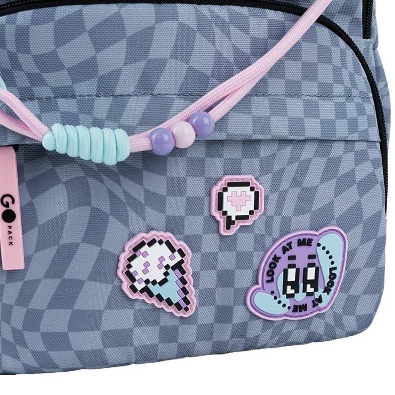 Рюкзак Education 14 л 6-12 років Pixel Mood GO26-120M-2 Go-Pack