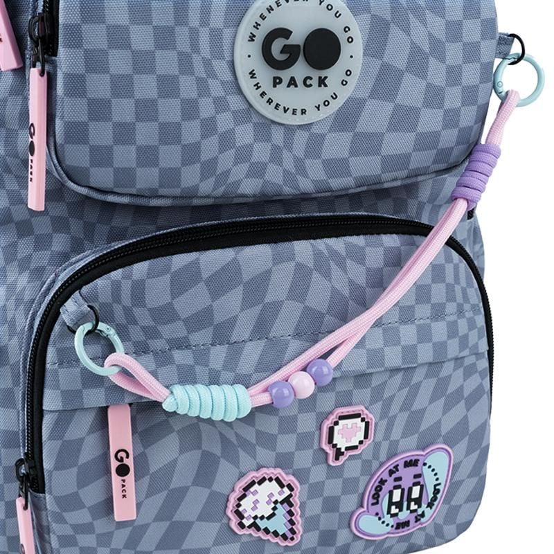 Рюкзак Education 14 л 6-12 років Pixel Mood GO26-120M-2 Go-Pack