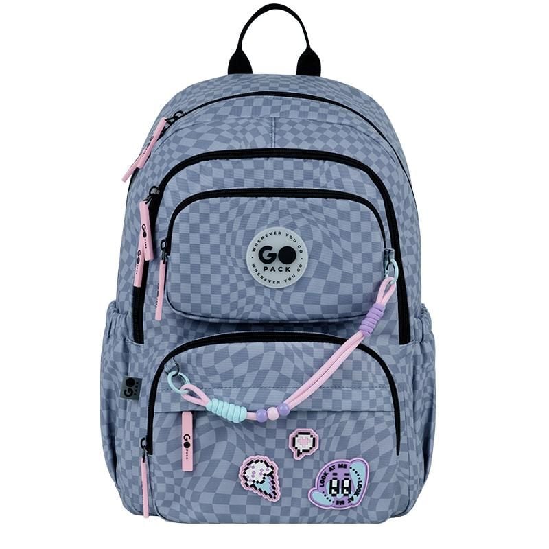 Рюкзак Education 14 л 6-12 років Pixel Mood GO26-120M-2 Go-Pack