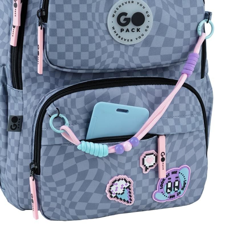 Рюкзак Education 14 л 6-12 років Pixel Mood GO26-120M-2 Go-Pack