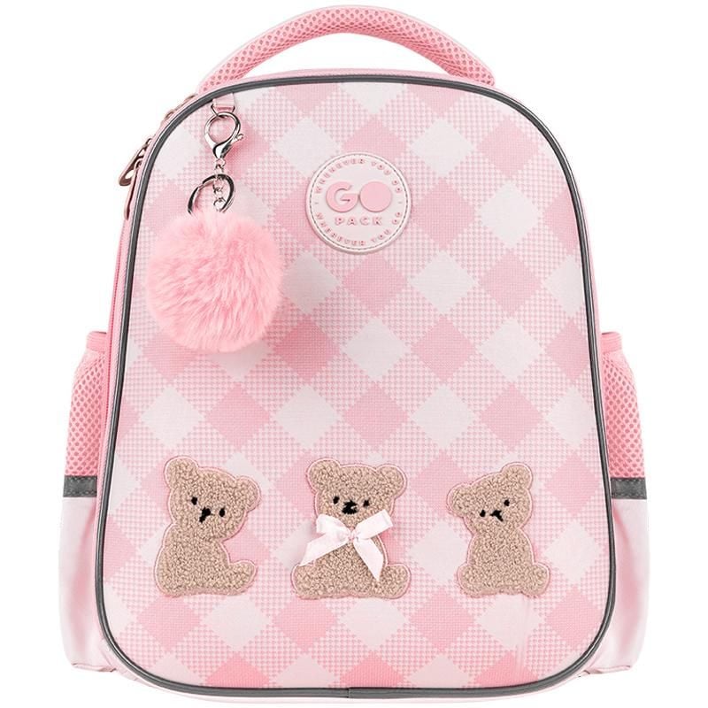Рюкзак каркасний Education 12 л 6-8 років Teddy Bears рожевий GO26-165S-1 Go-Pack
