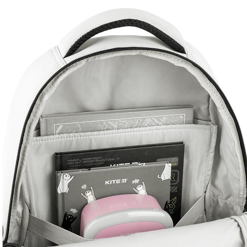 Рюкзак Education 16 л 9-12 років світло-сірий GO26-183M-2 Go-Pack