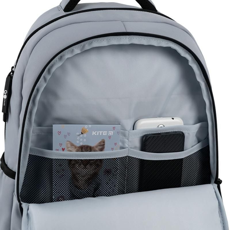 Рюкзак Education Teens 21 л 13-18 років сірий GO26-184L-2 Go-Pack