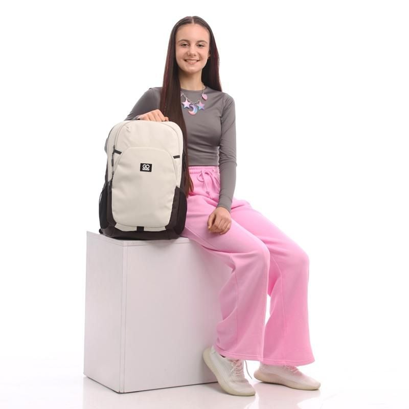 Рюкзак Education Teens 18 л 13-18 років бежевий GO25-185L-3 Go-Pack